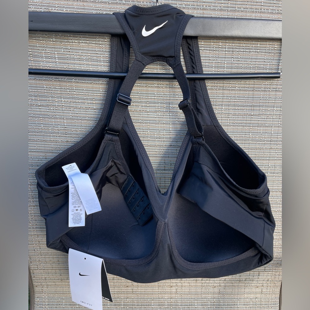 Nike Alpha Women's High-Support Padded Sports Bra Dri-fit AJ0340 010 size XL D-E - Picture 8 of 11